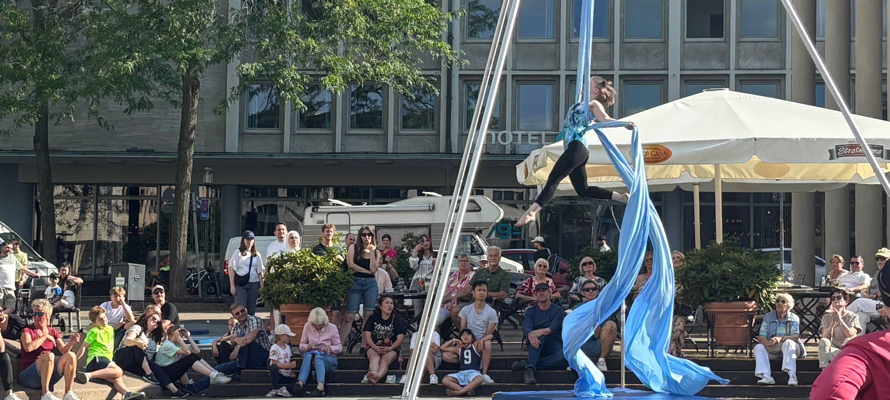 Essen feiert Straßenkunst: hautnah erleben und mitmachen