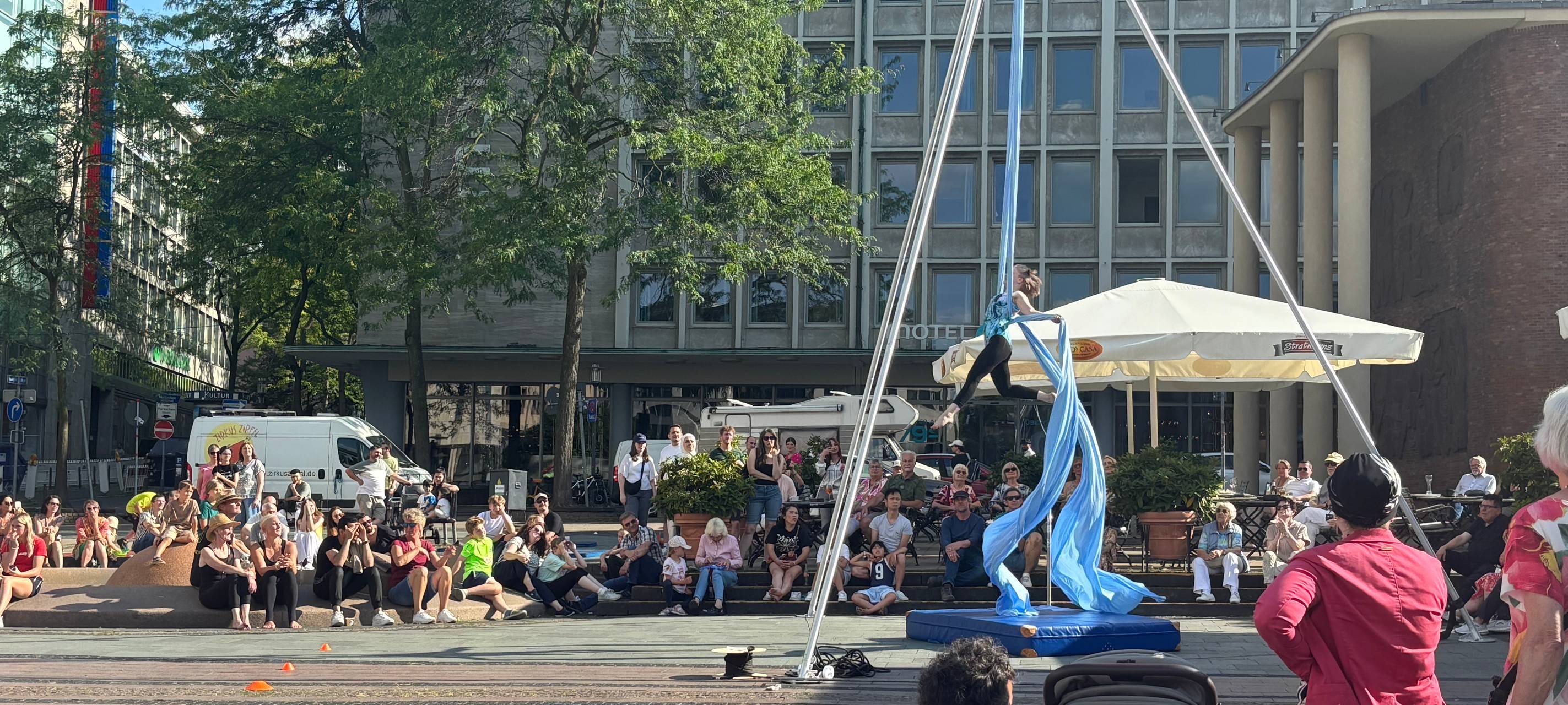 Essen feiert Straßenkunst: hautnah erleben und mitmachen