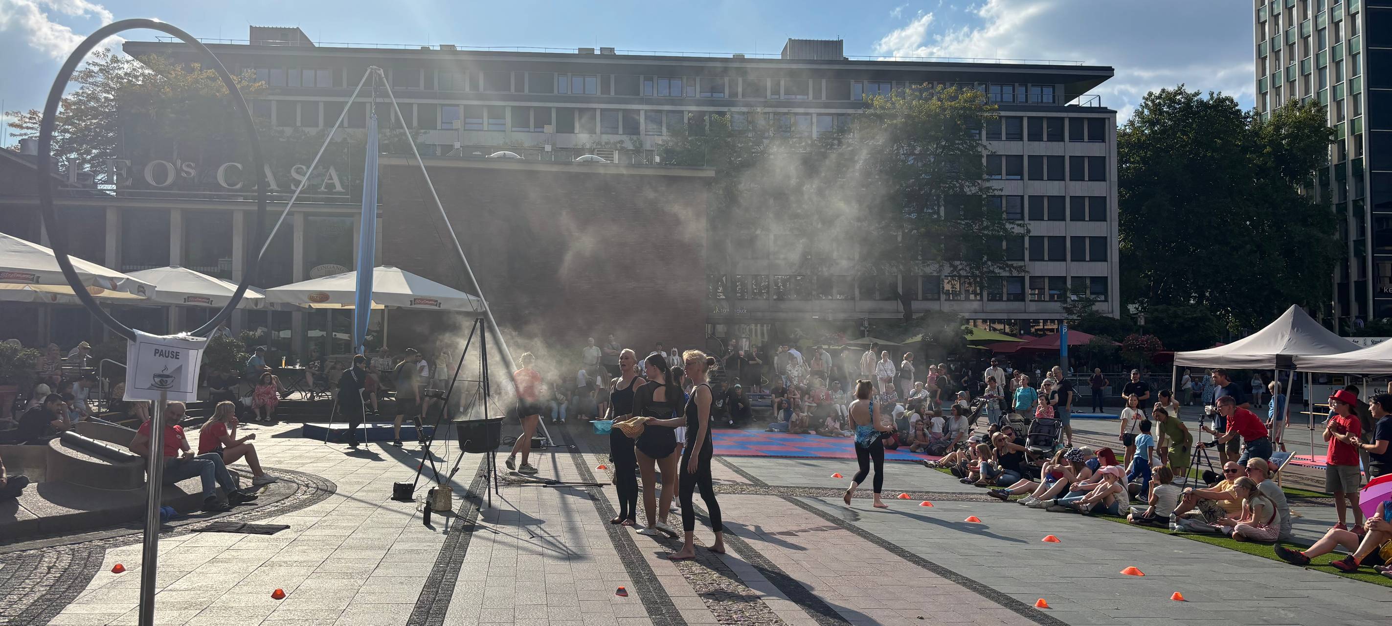 Essen feiert Straßenkunst: hautnah erleben und mitmachen