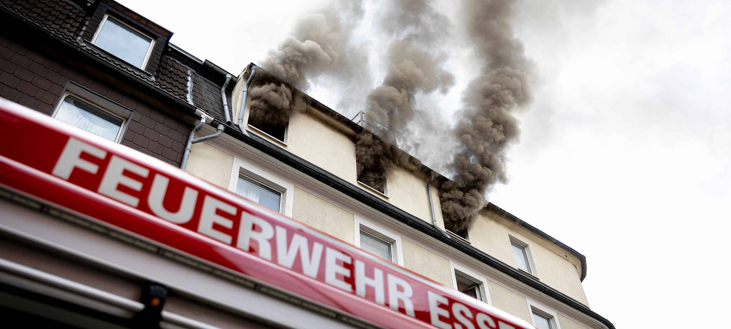 Brand in Mehrfamilienhaus in Essen
