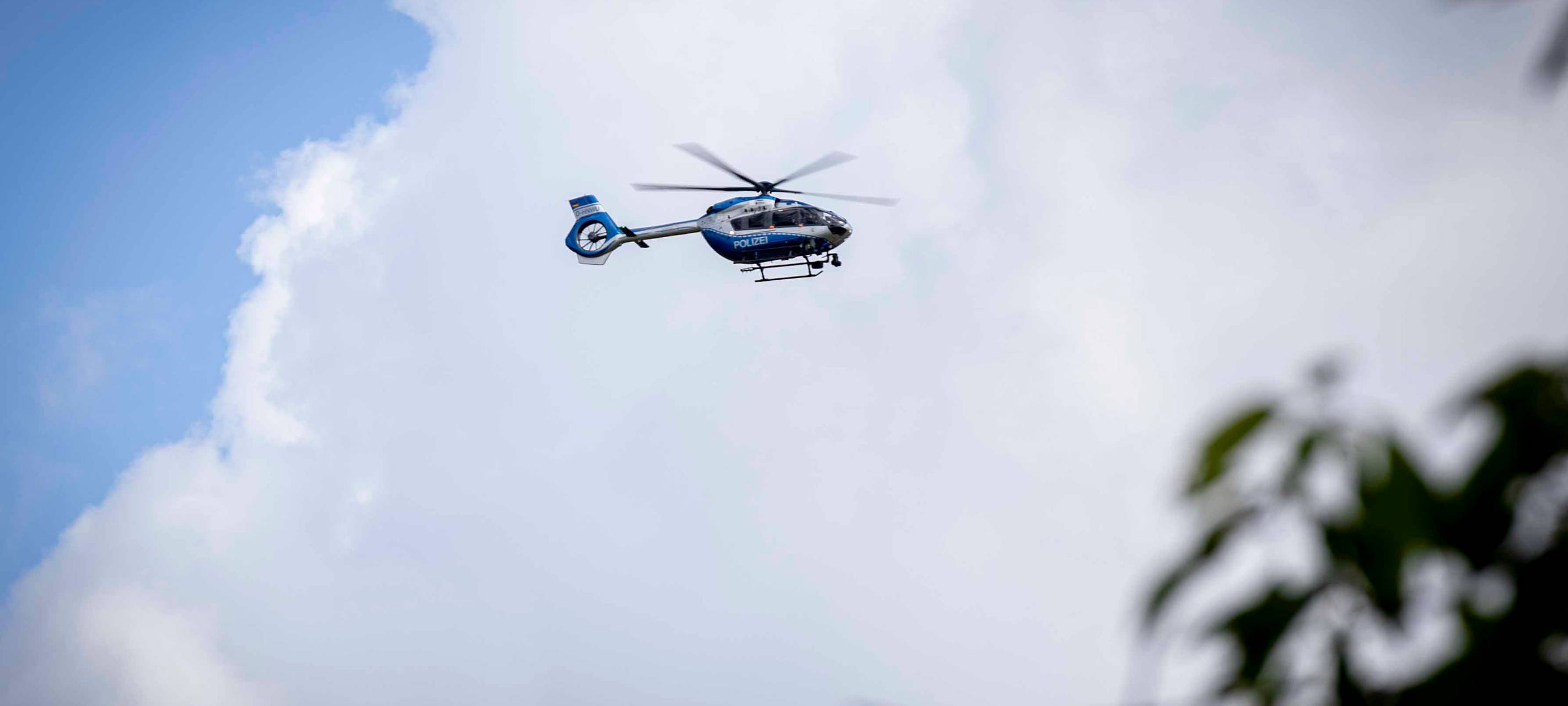 Polizeieinsatz in Essen – Täter flüchten in Wald