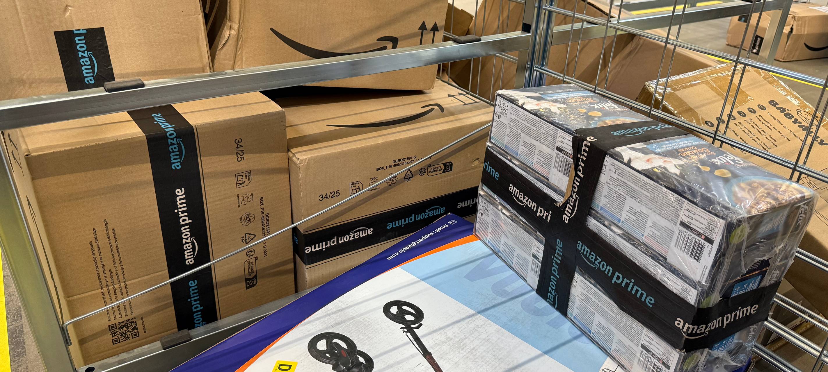 Amazon-Zentrum in Essen: Blick hinter die Kulissen