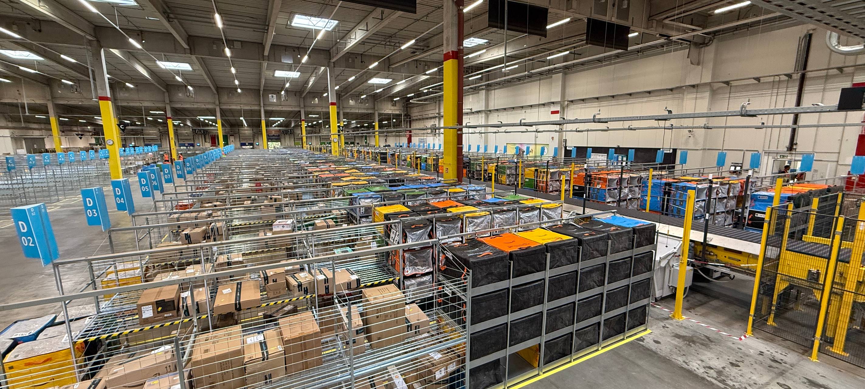 Amazon-Zentrum in Essen: Blick hinter die Kulissen