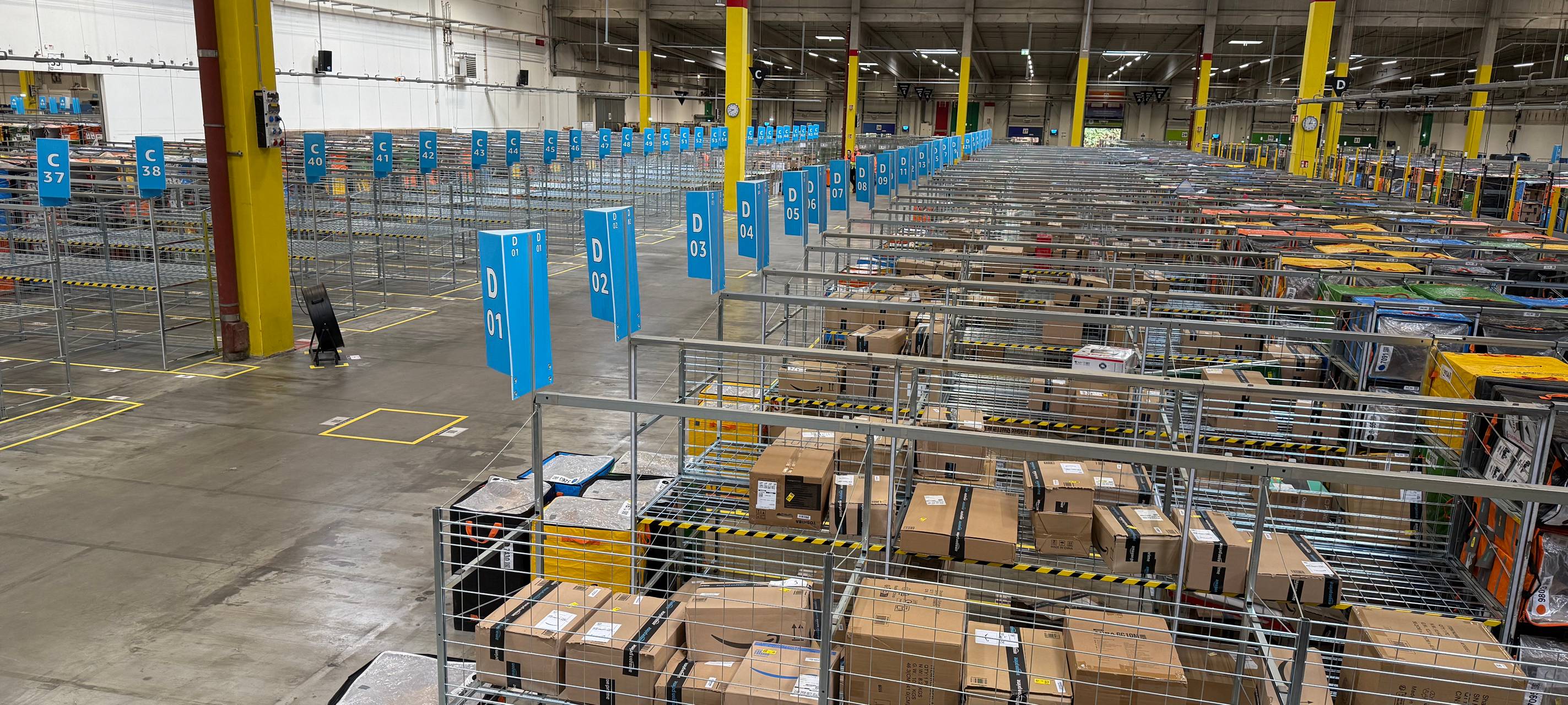Amazon-Zentrum in Essen: Blick hinter die Kulissen