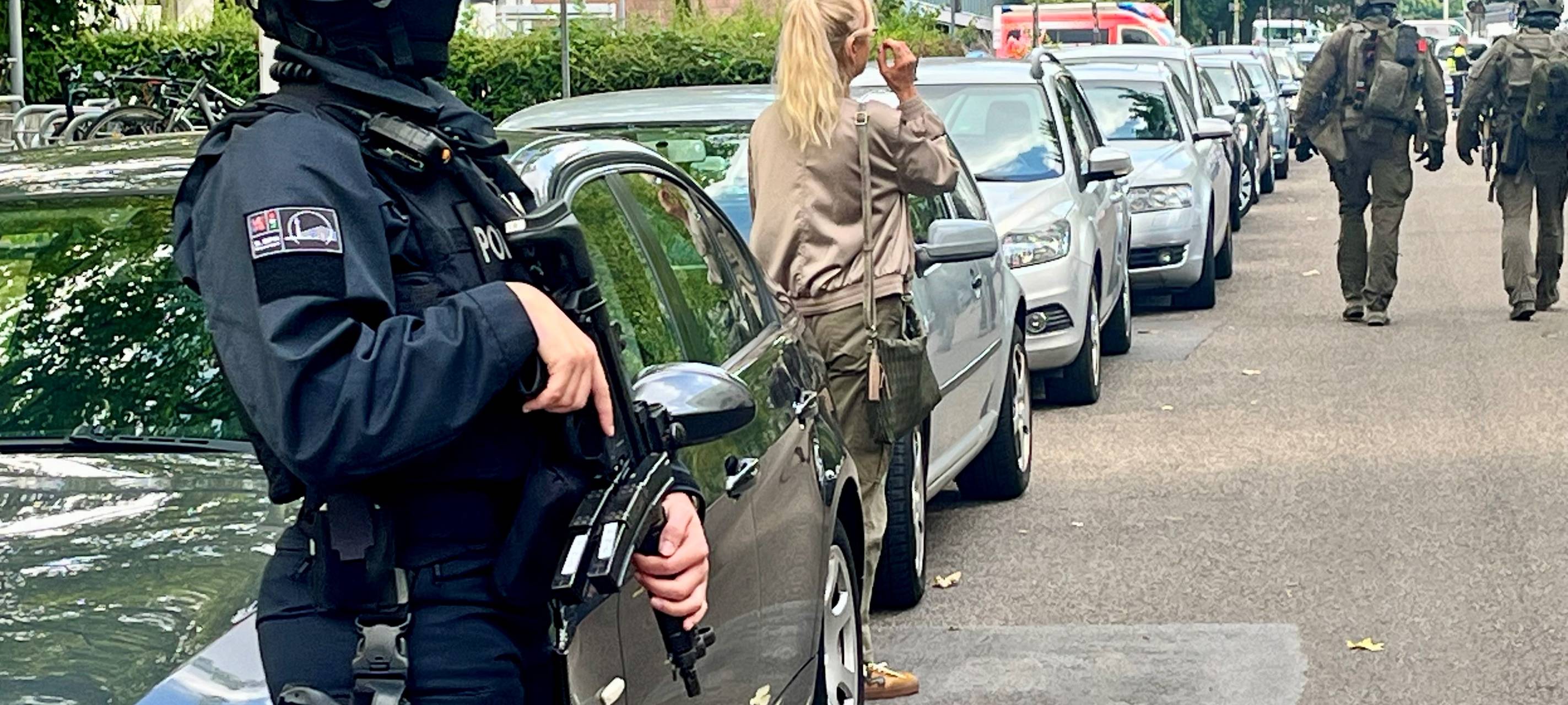 Großer Polizeieinsatz in Essen am Berufskolleg