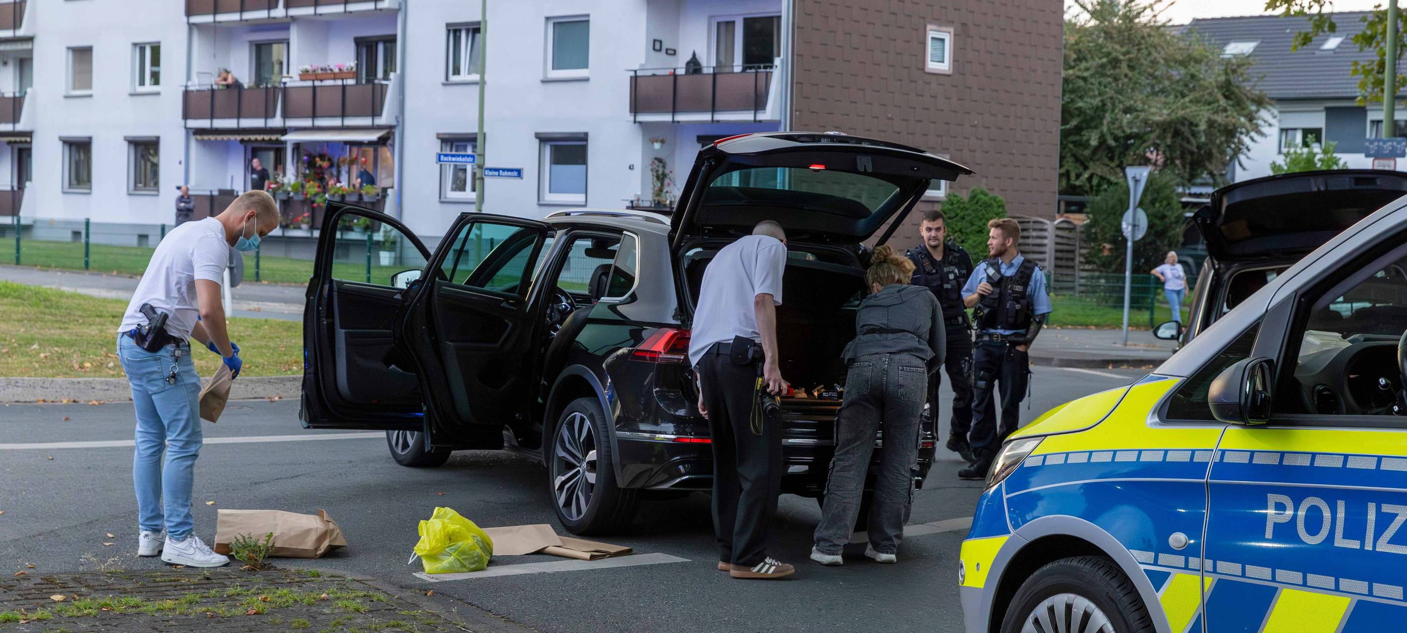 Verfolgungsfahrt durch Essen