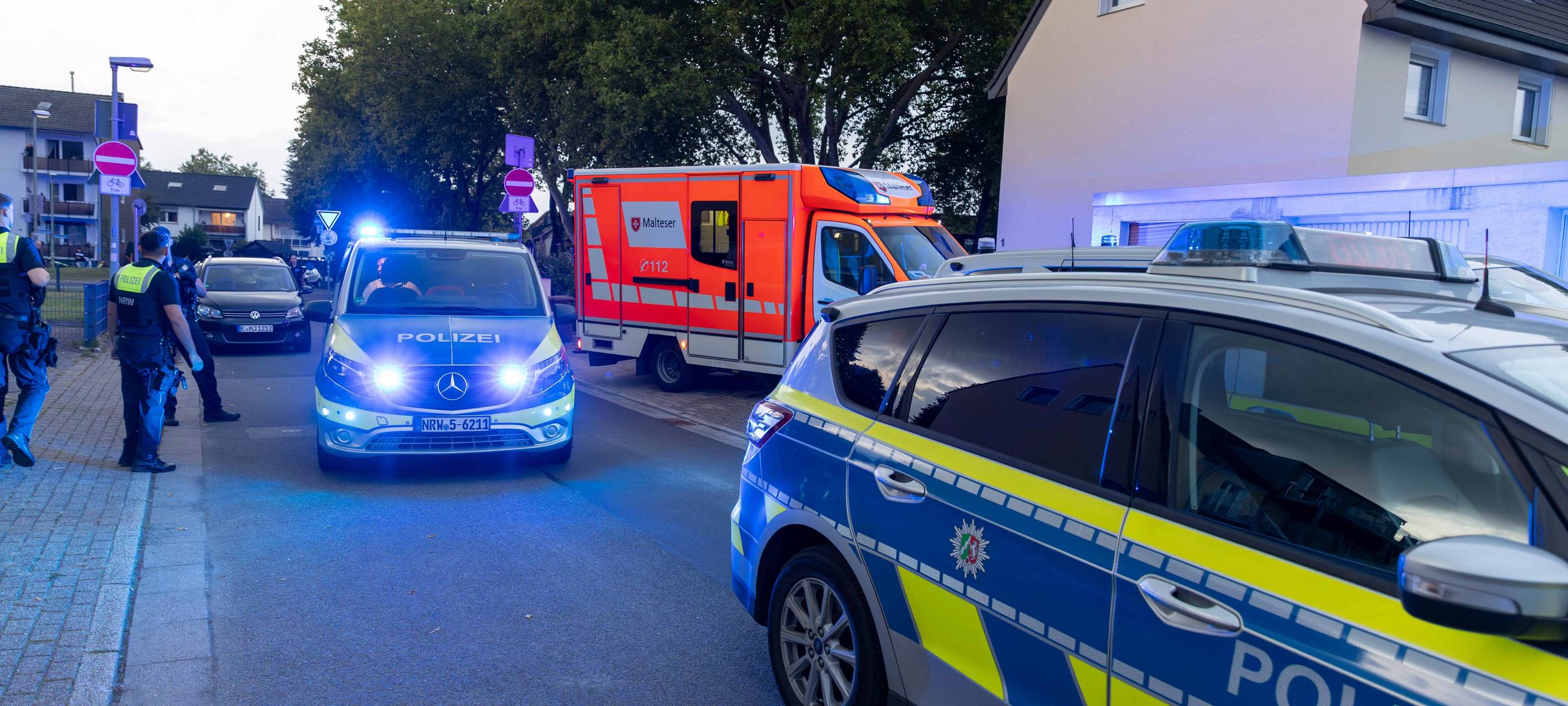 Verfolgungsfahrt durch Essen