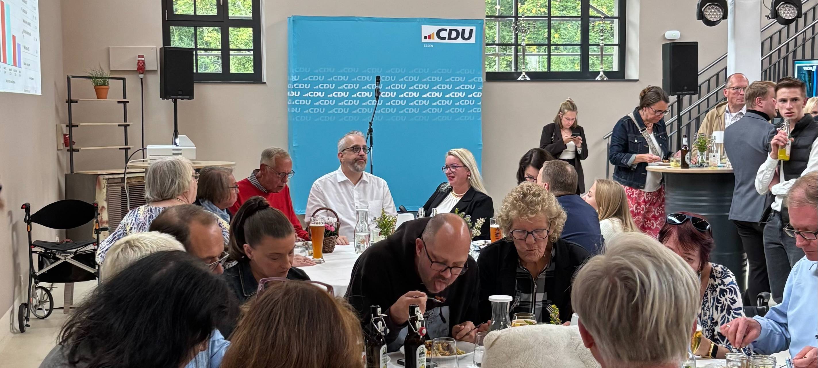 Wahlparty CDU in Essen 2025