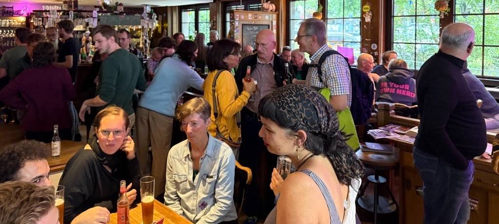 Wahlparty Grüne in Essen 2025