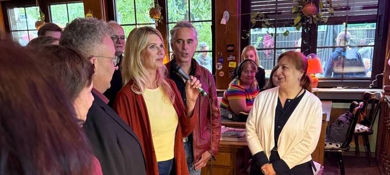 Wahlparty Grüne in Essen 2025