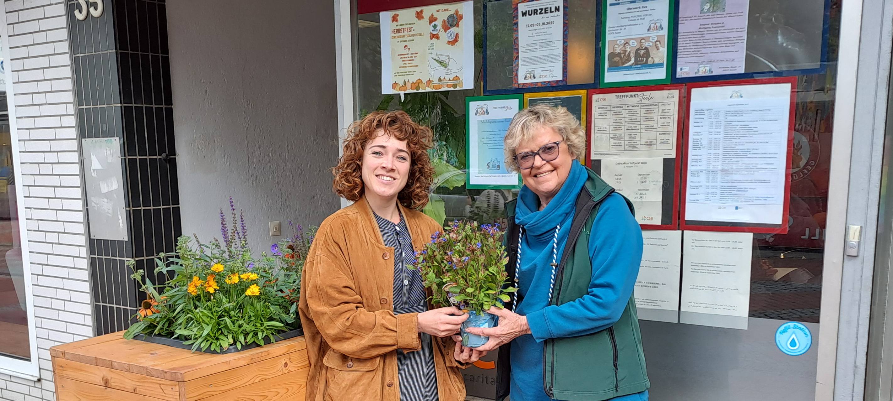 Neuer Pop-Up-Park vor dem Treffpunkt Essen-Steele eröffnet