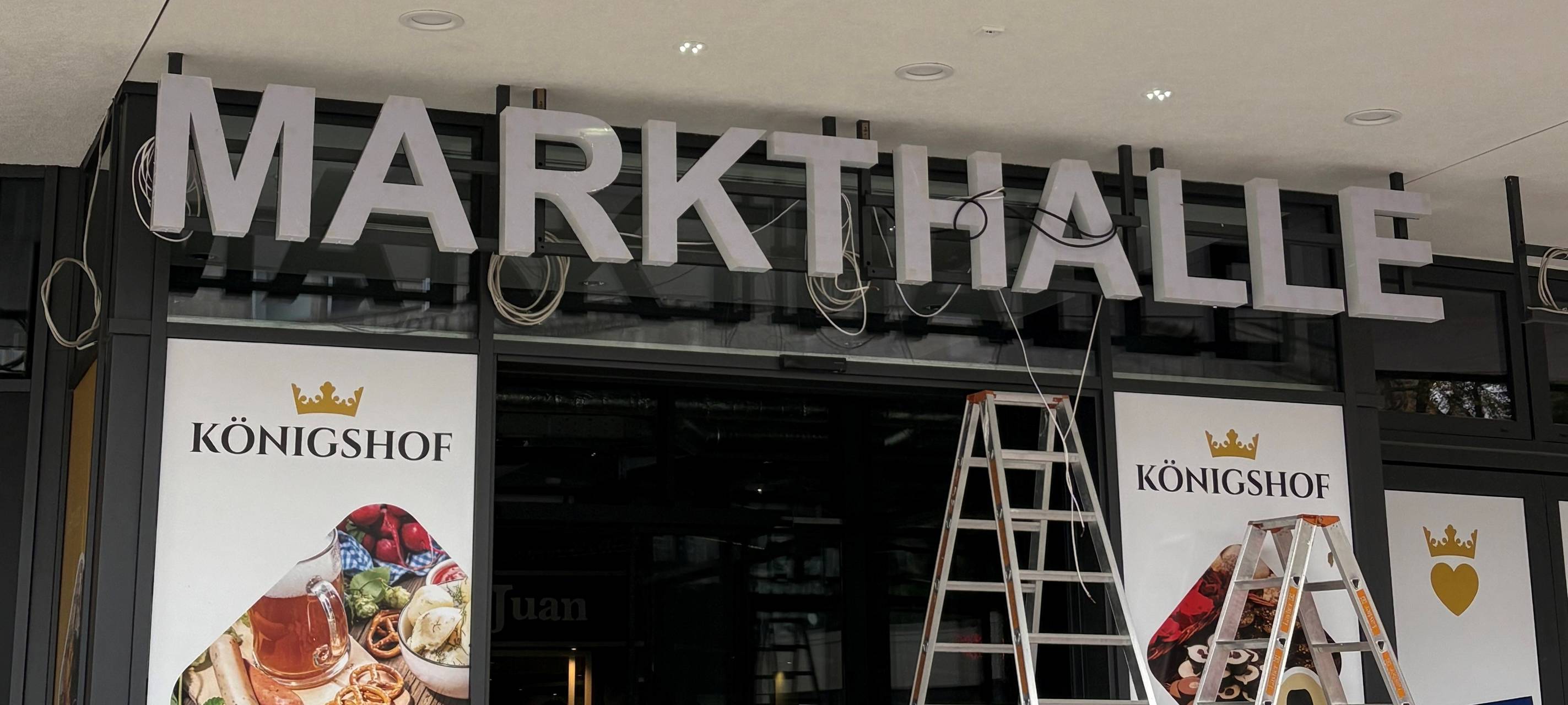 Königshof-Markthalle in Essen kurz vor Eröffnung - so sieht es aus