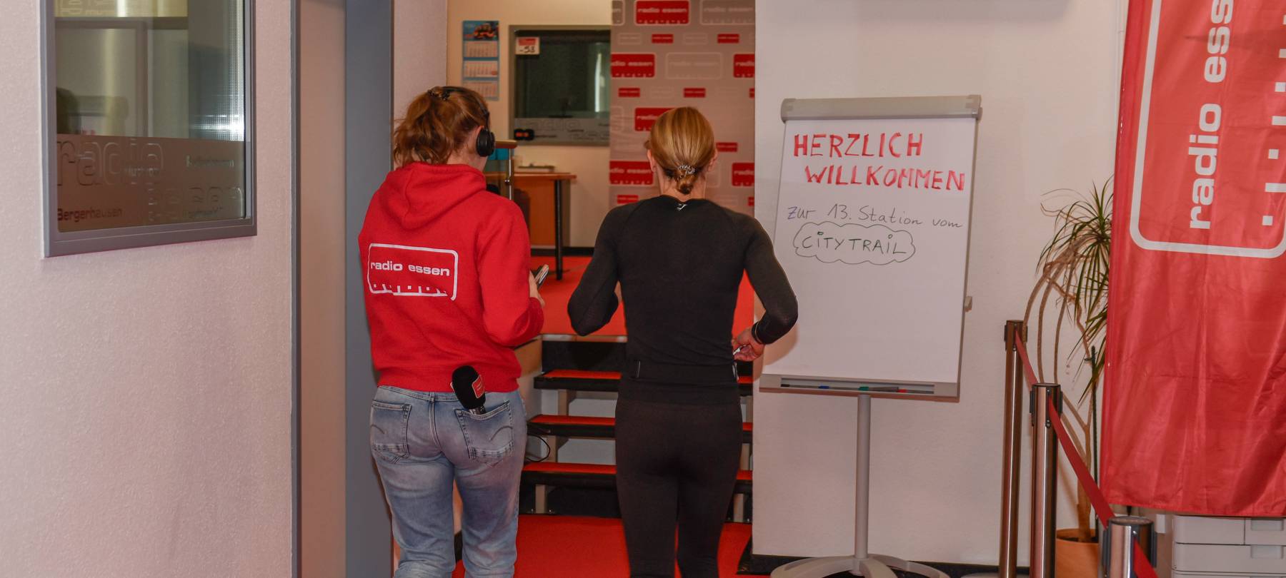 Der Sparkassen City Trail in Essen mit Radio Essen