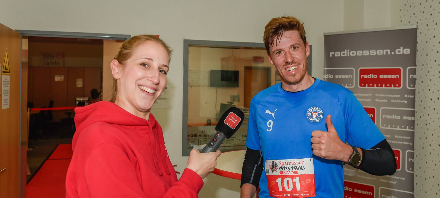 Der Sparkassen City Trail in Essen mit Radio Essen