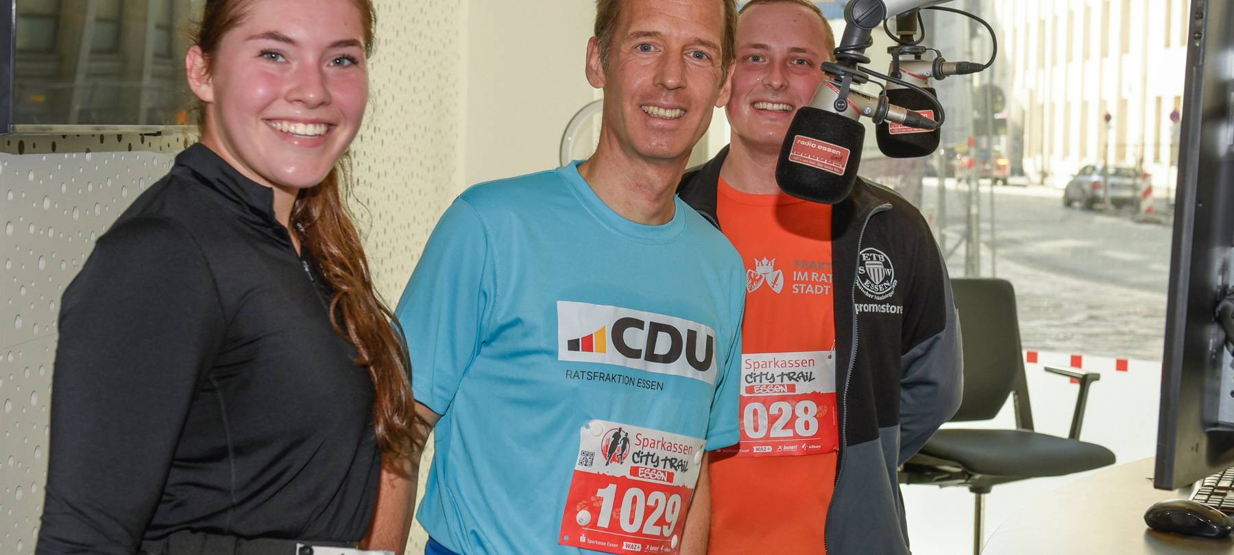 Der Sparkassen City Trail in Essen mit Radio Essen