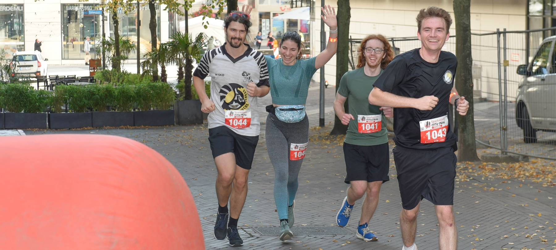 Der Sparkassen City Trail in Essen mit Radio Essen