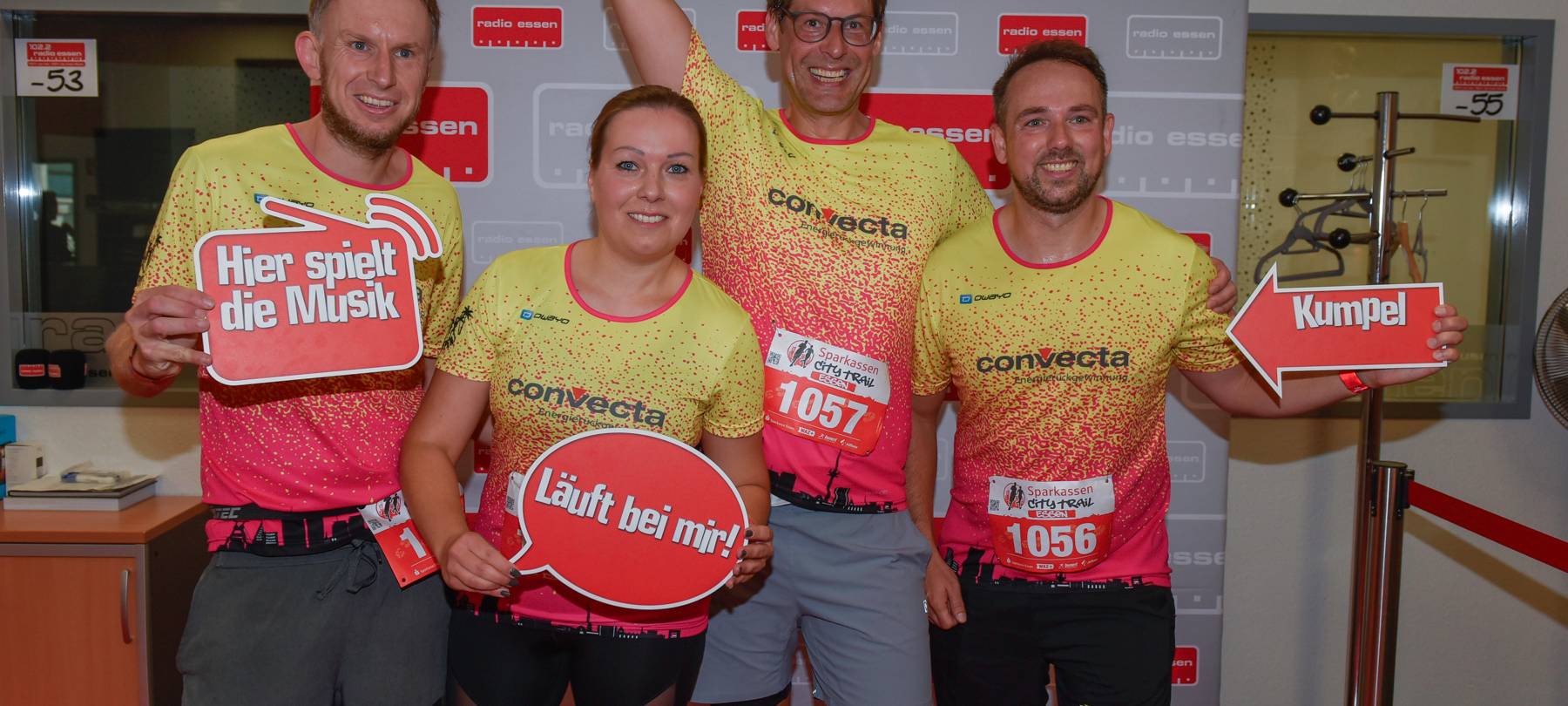 Der Sparkassen City Trail in Essen mit Radio Essen