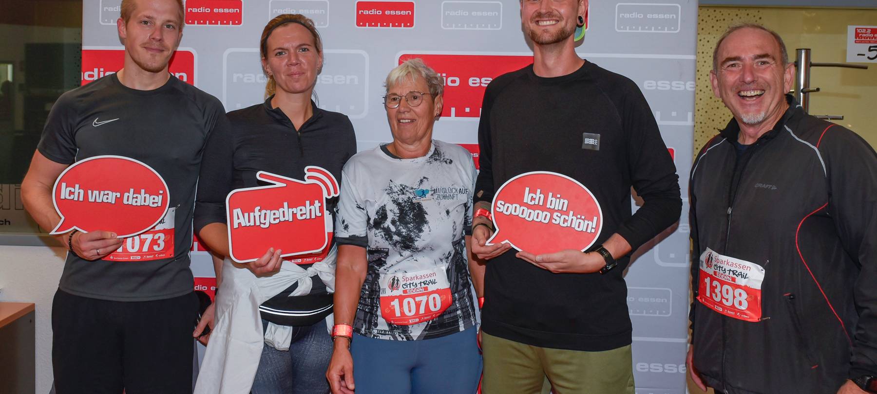 Der Sparkassen City Trail in Essen mit Radio Essen