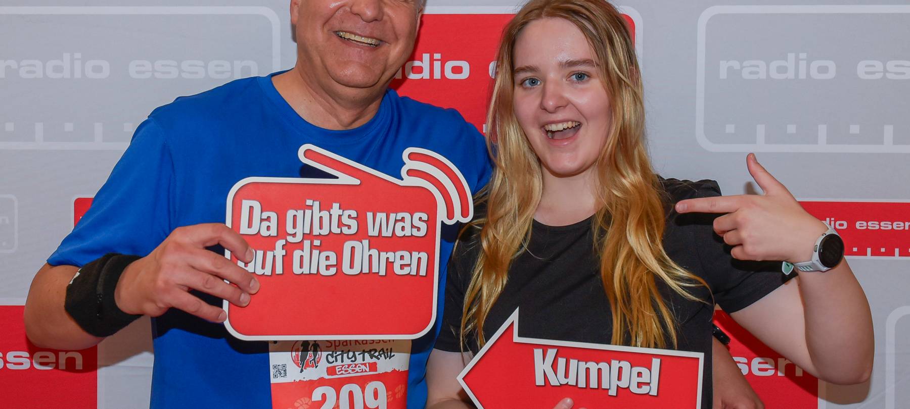 Der Sparkassen City Trail in Essen mit Radio Essen