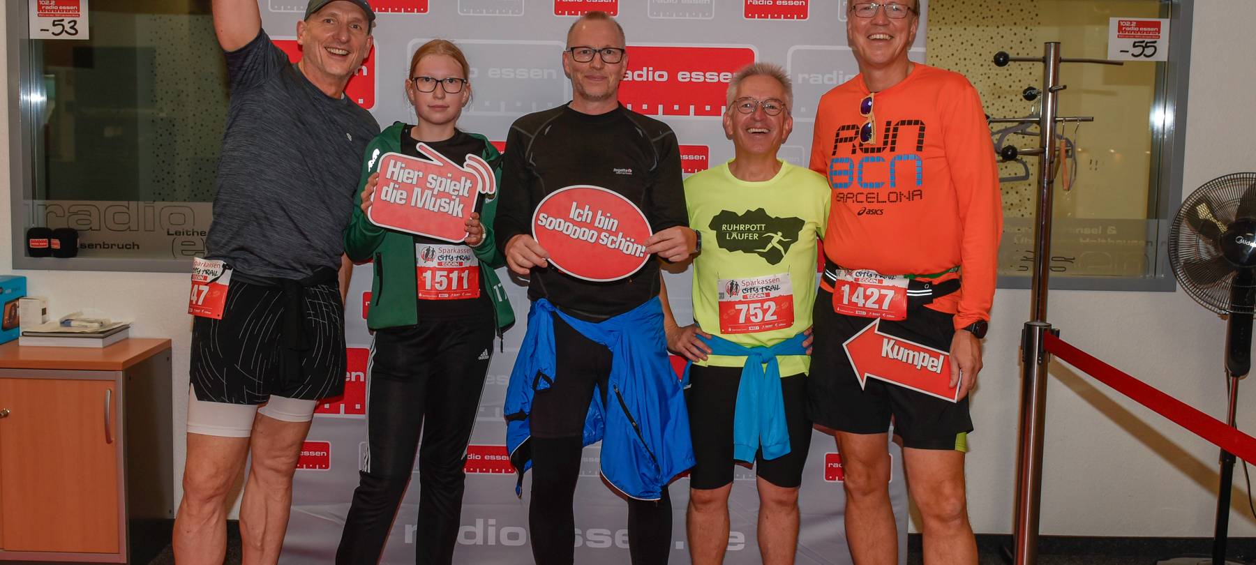 Der Sparkassen City Trail in Essen mit Radio Essen