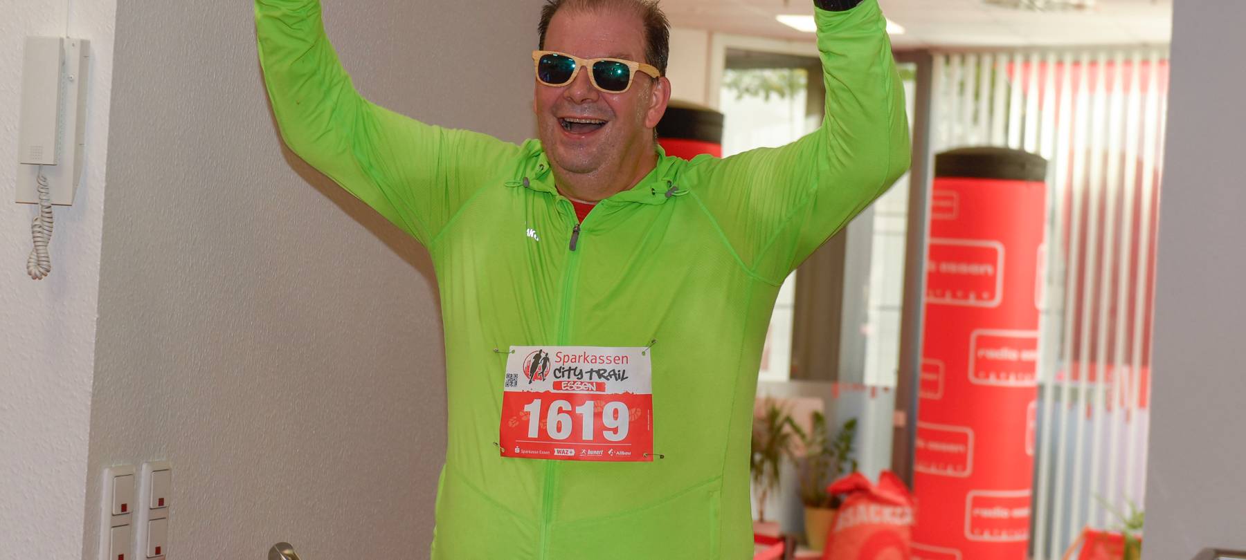 Der Sparkassen City Trail in Essen mit Radio Essen