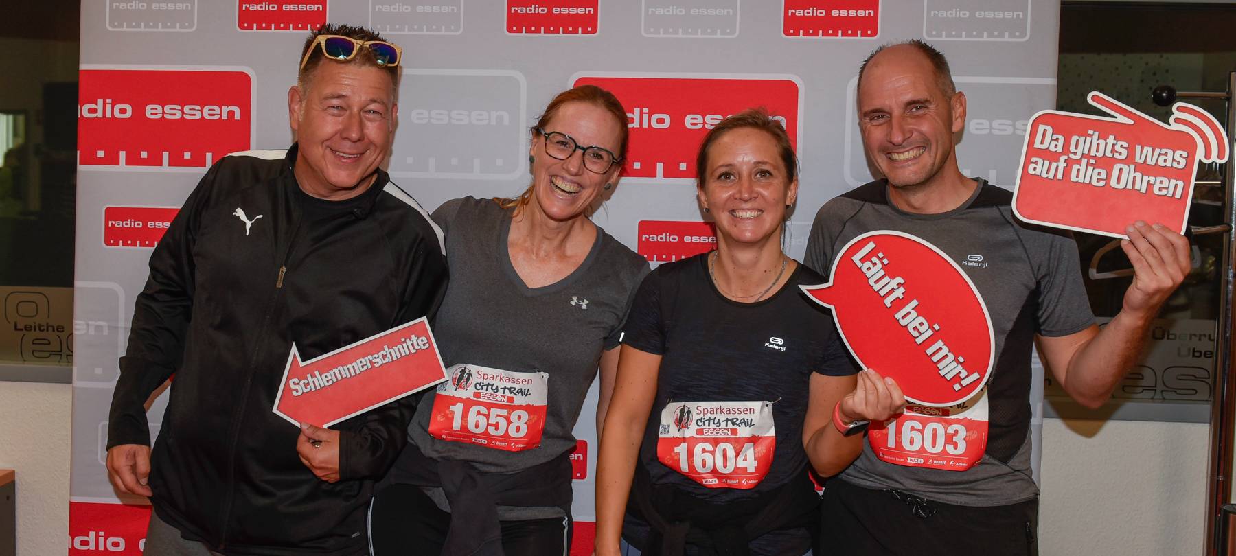 Der Sparkassen City Trail in Essen mit Radio Essen