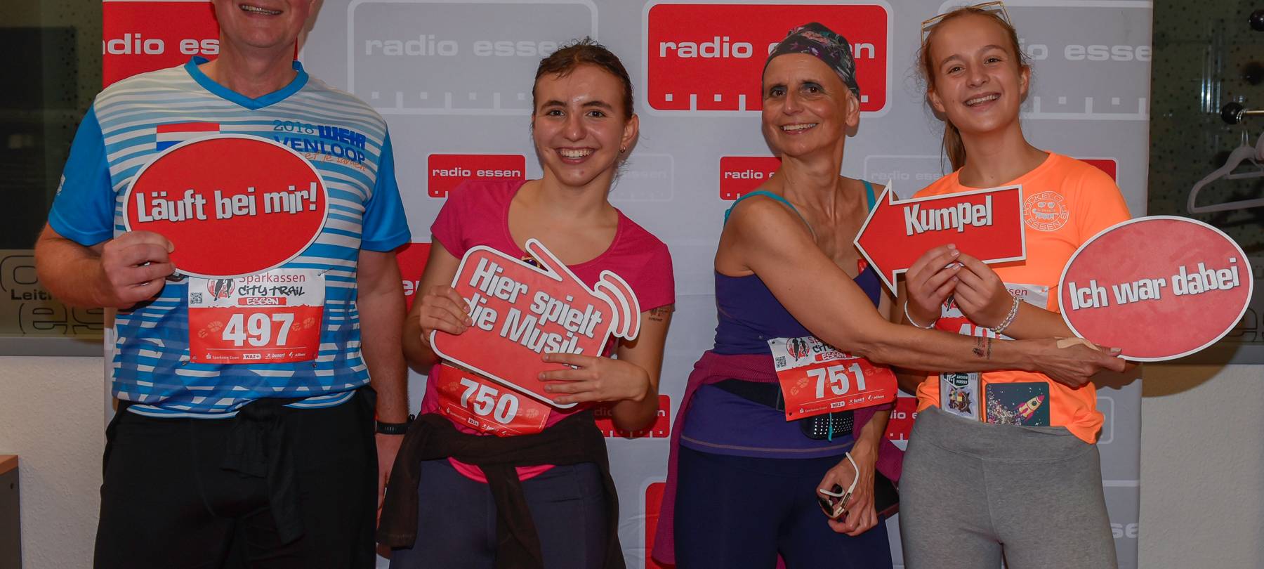 Der Sparkassen City Trail in Essen mit Radio Essen