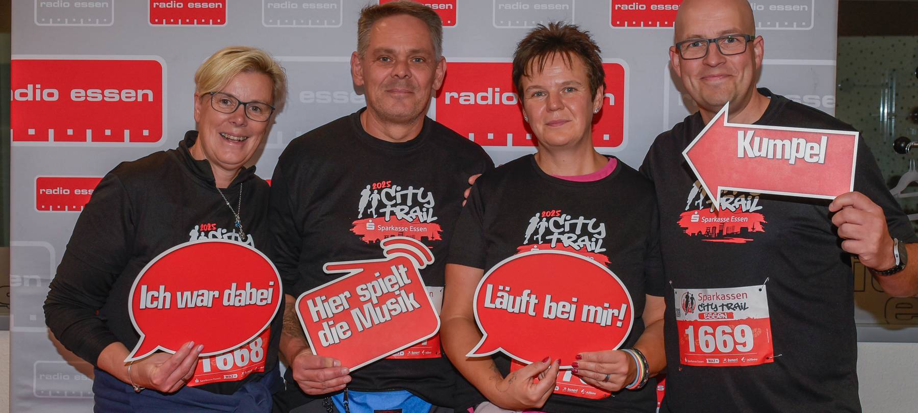 Der Sparkassen City Trail in Essen mit Radio Essen