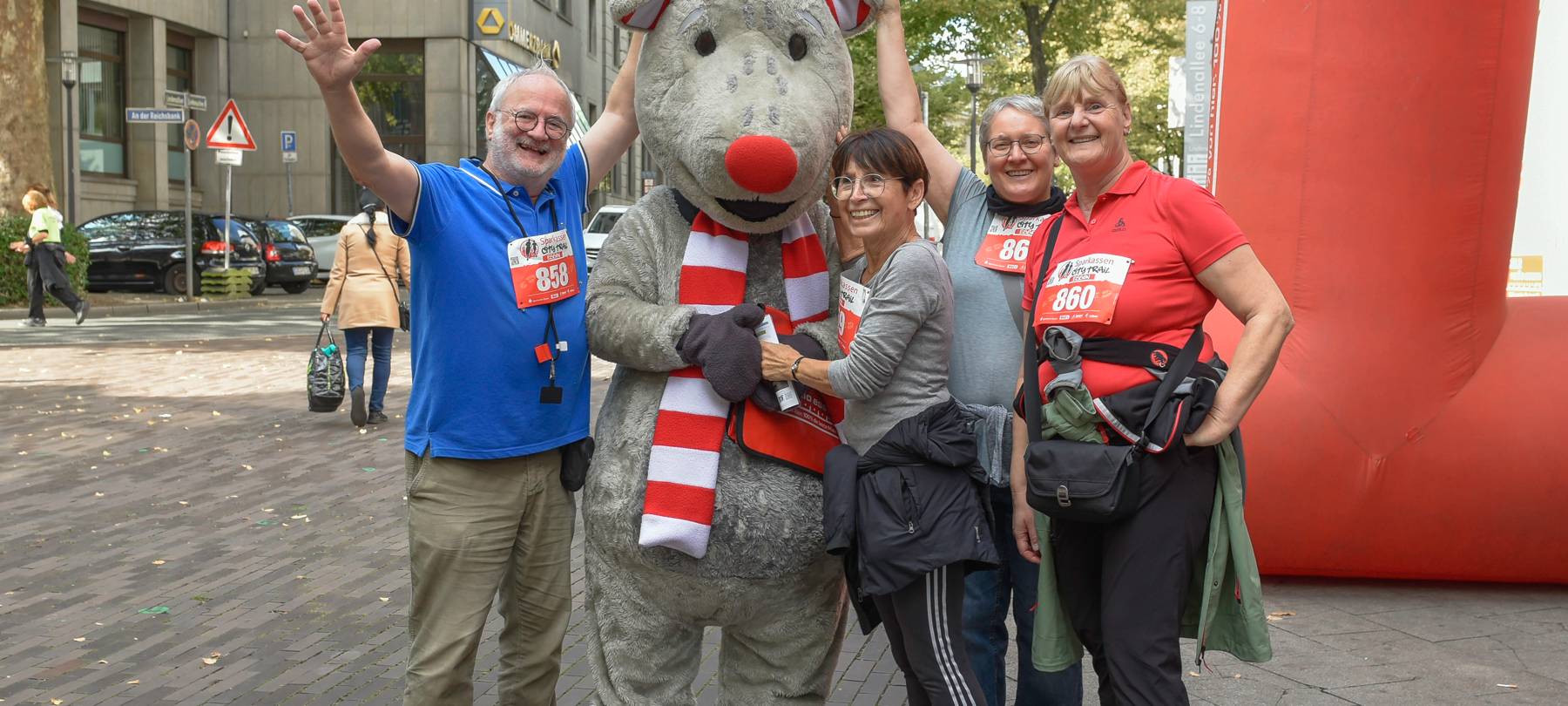 Der Sparkassen City Trail in Essen mit Radio Essen