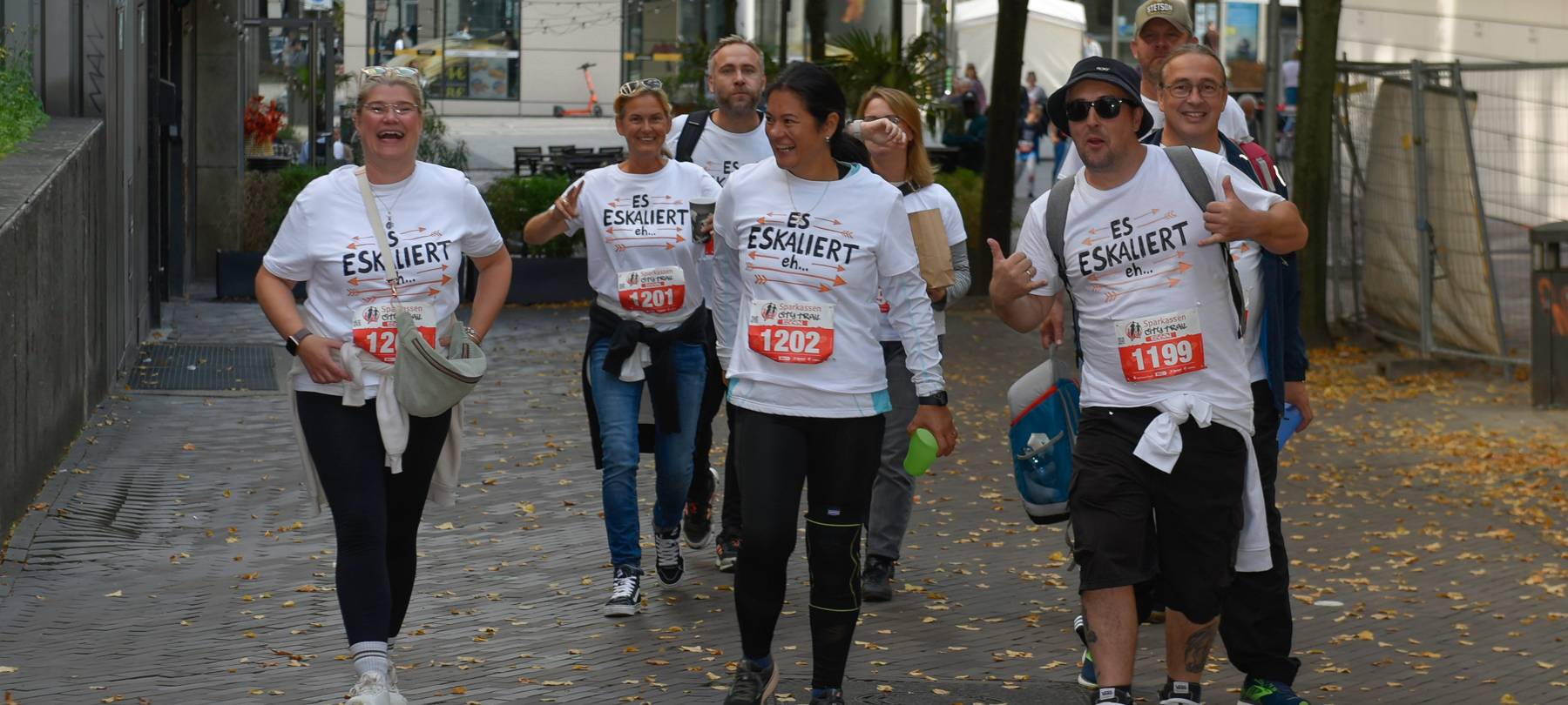 Der Sparkassen City Trail in Essen mit Radio Essen