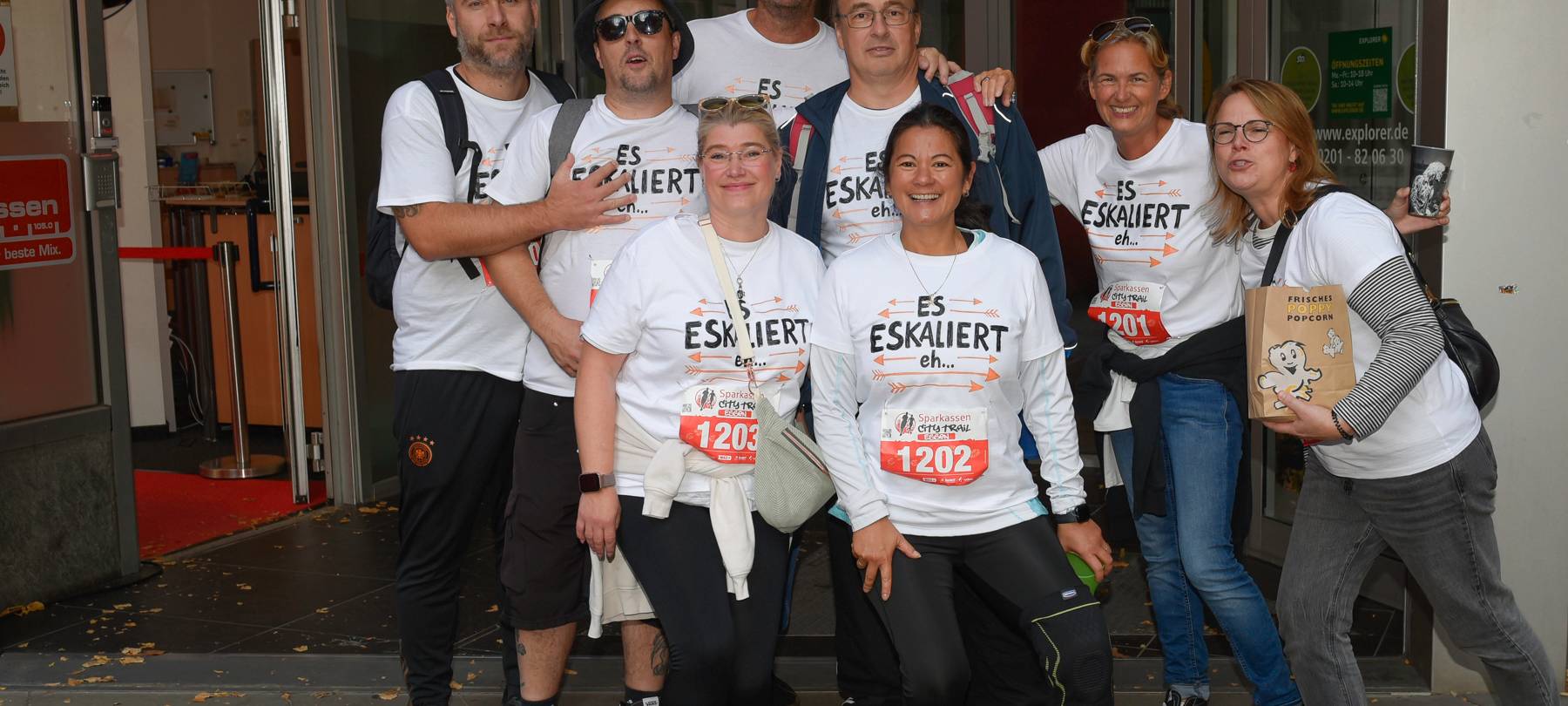 Der Sparkassen City Trail in Essen mit Radio Essen