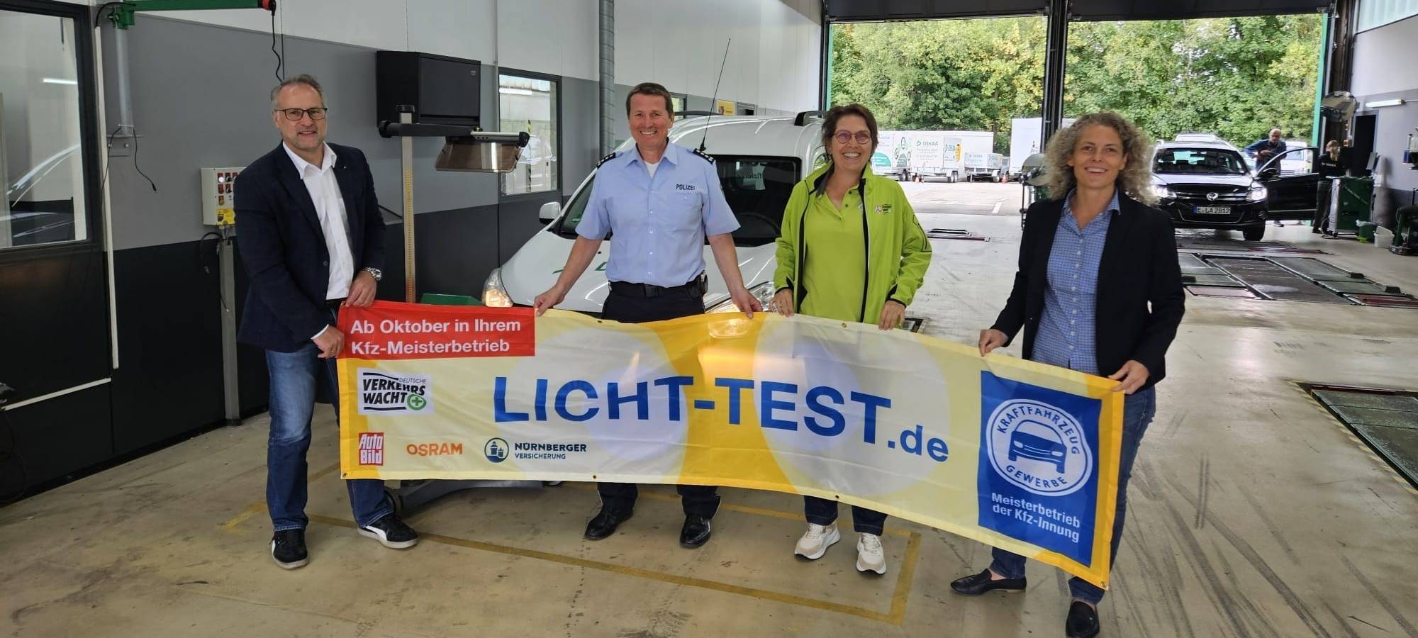 Kostenloser Licht-Test in Essen für Autofahrer
