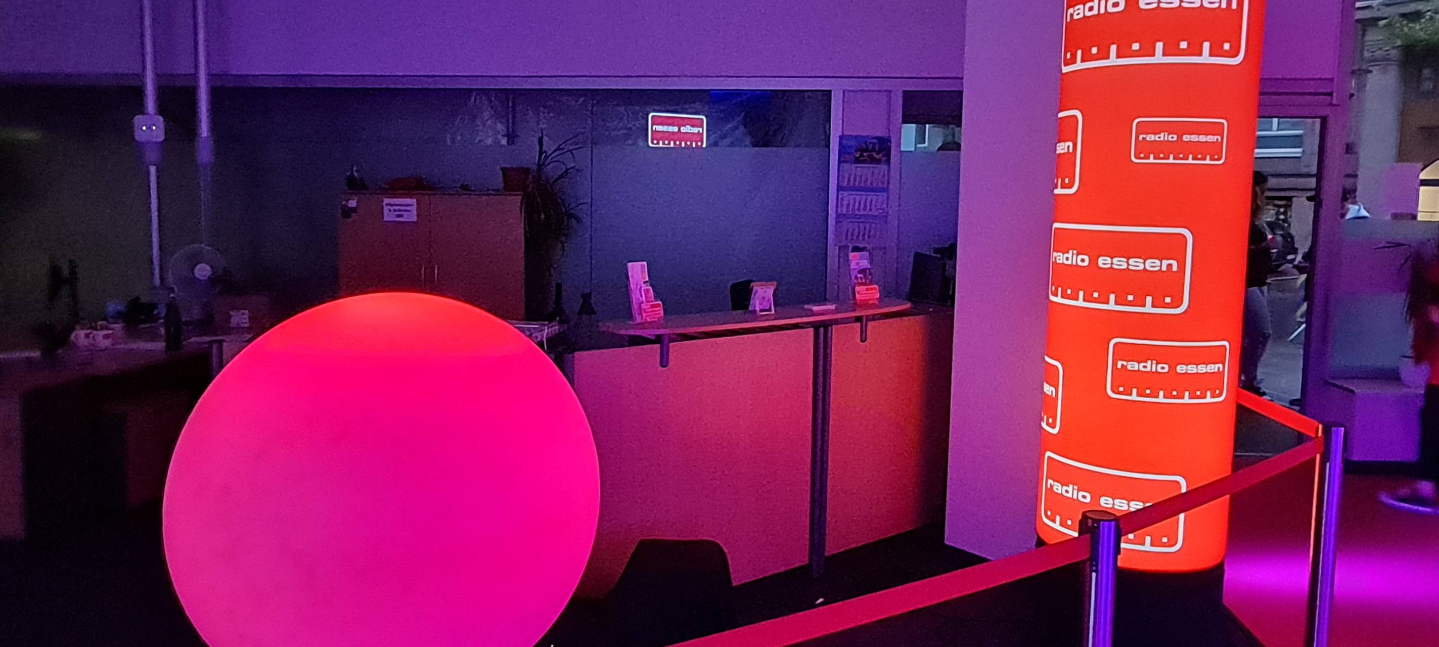 Essen Light Festival 2025 bei Radio Essen