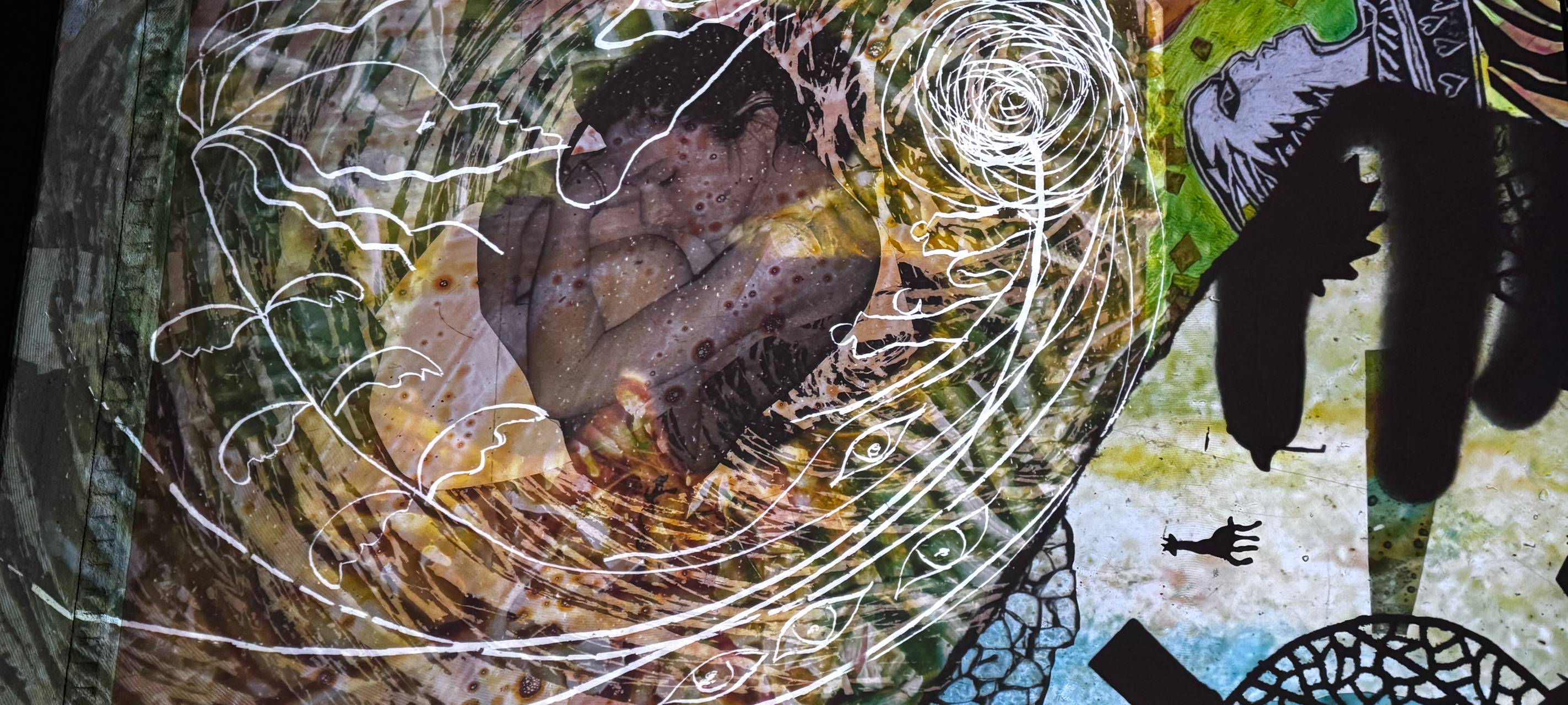 Essen Light Festival Grillo Theater Fractions