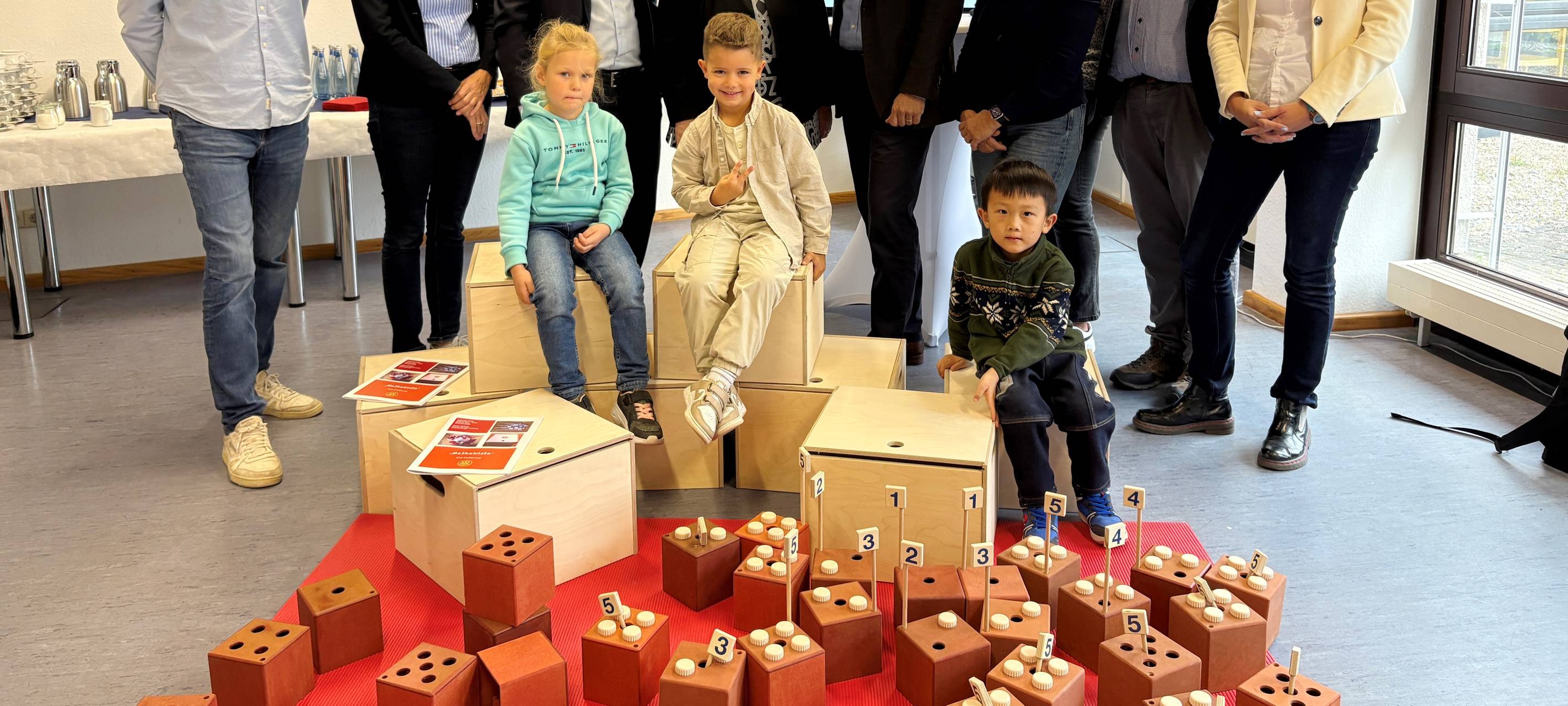Kita-Kinder in Essen lernen dank Spende spielerisch Mathe
