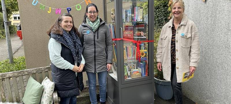 Essen hat einen neuen Bücherschrank für Kinder