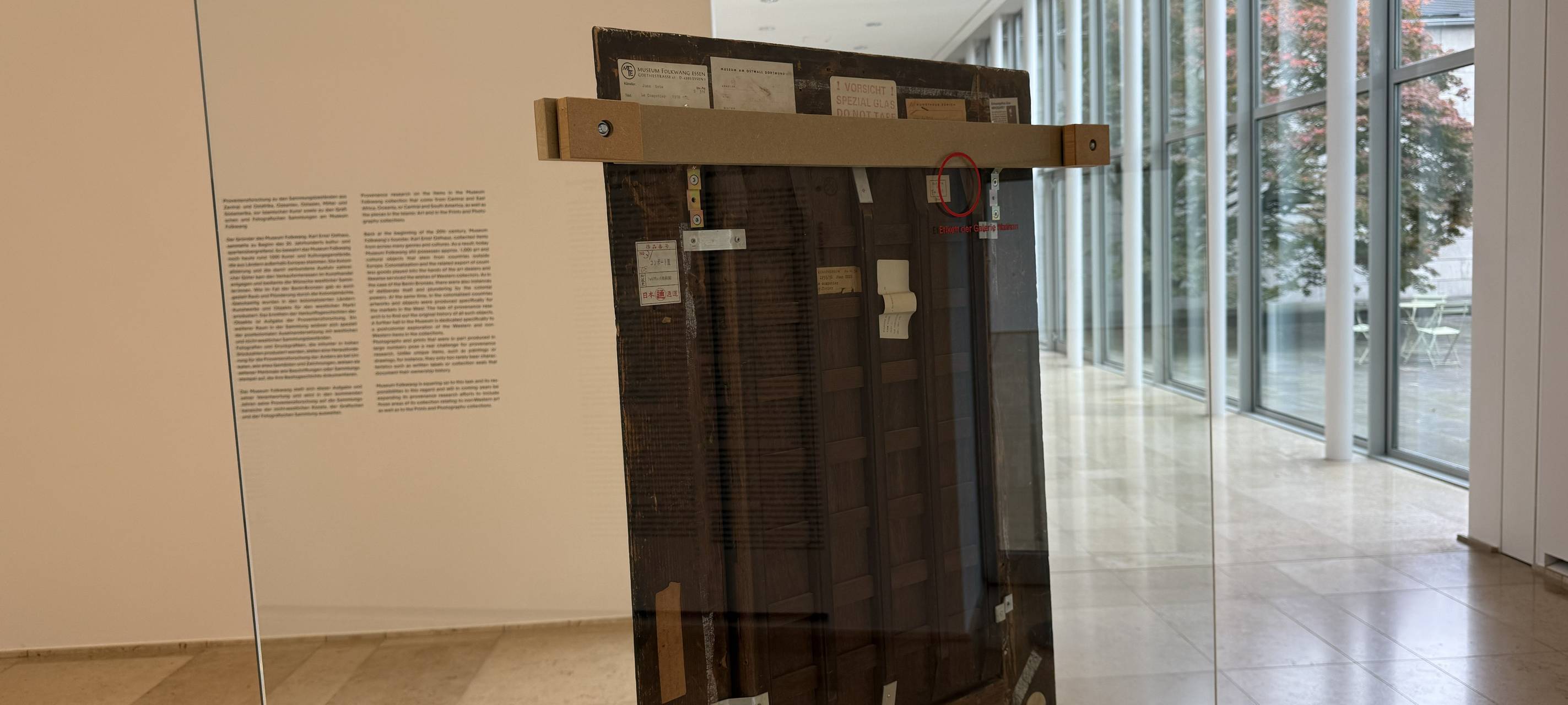 Gestohlene Kunst im Museum in Essen