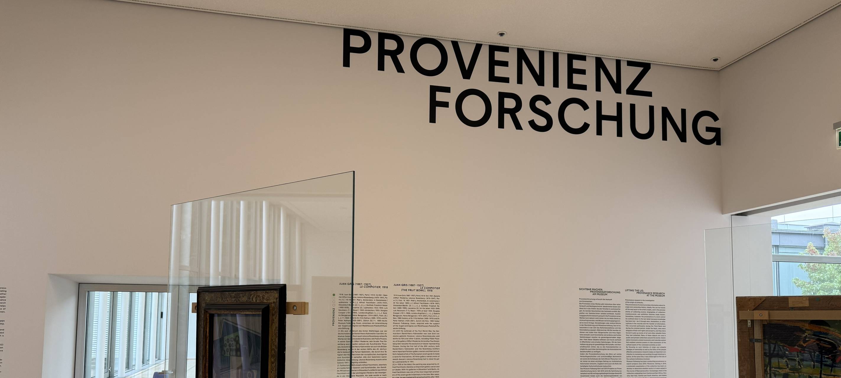 Gestohlene Kunst im Museum in Essen