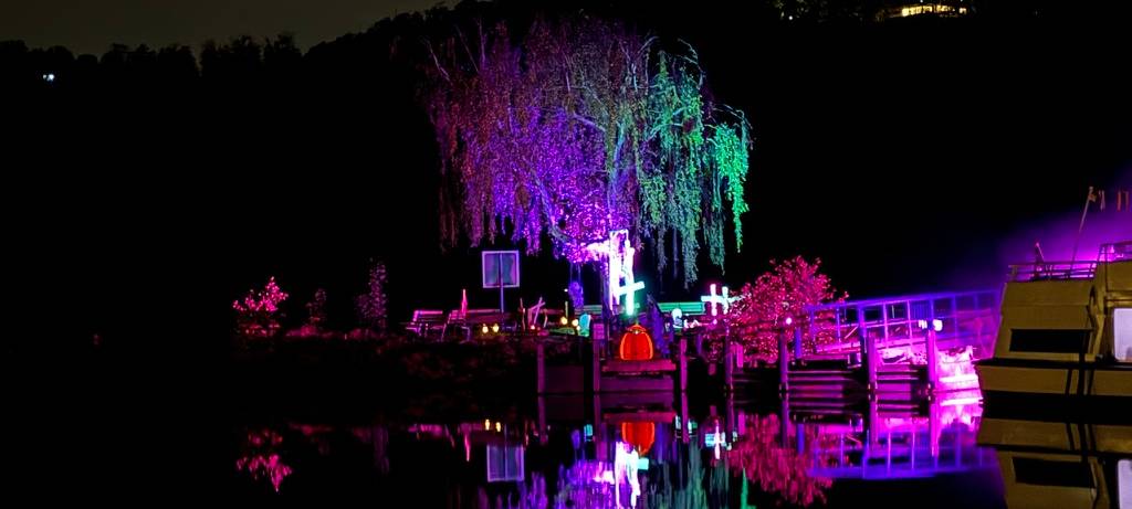 Weisse Flotte in Essen zu Halloween: Mole wird zur Geisterinsel