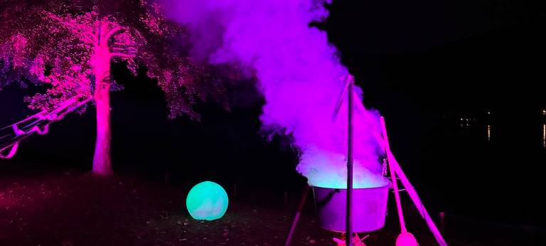 Weisse Flotte in Essen zu Halloween: Mole wird zur Geisterinsel