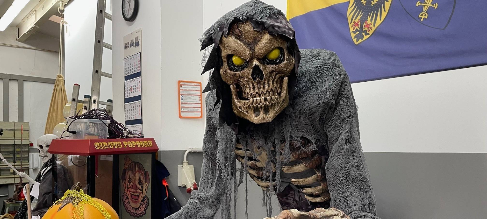 Weisse Flotte in Essen zu Halloween: Mole wird zur Geisterinsel