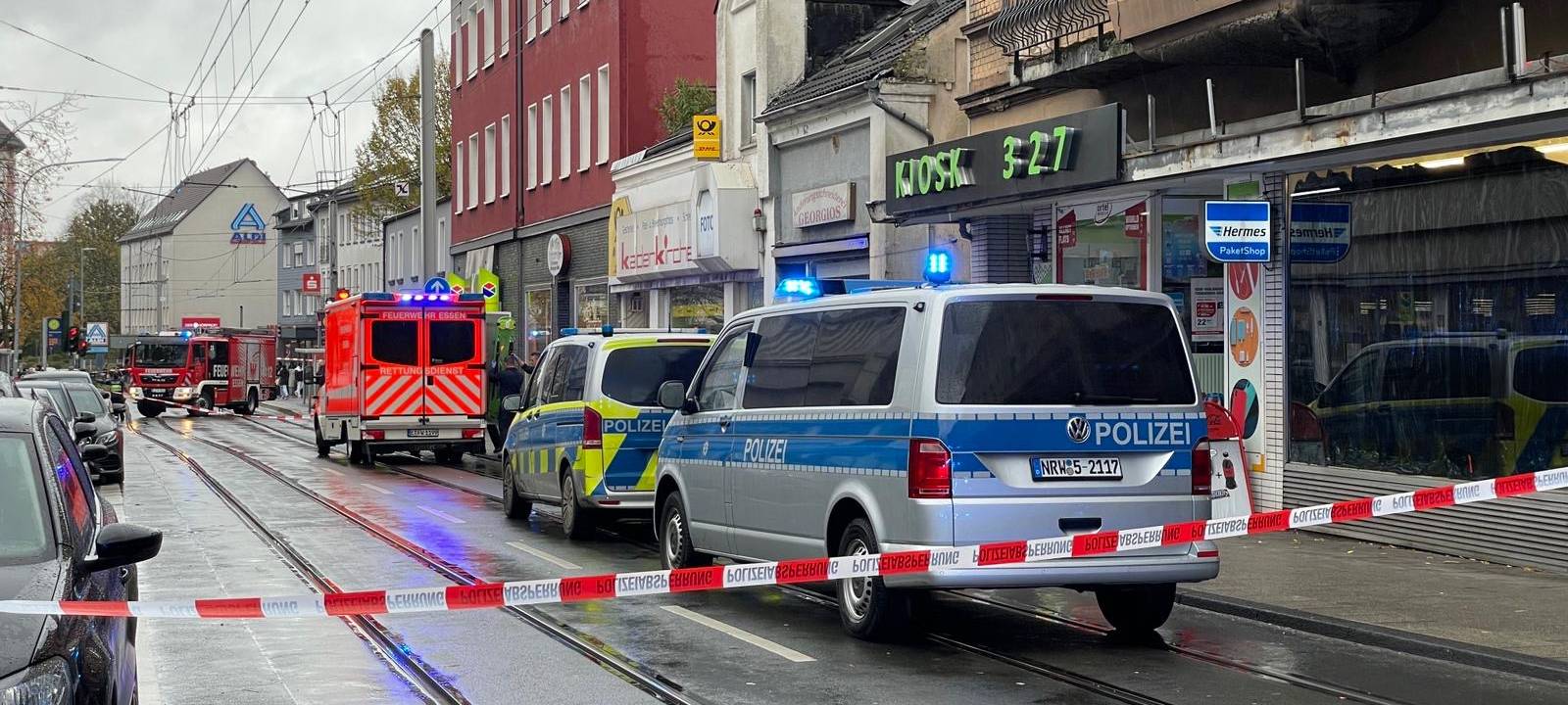 Großeinsatz in Essen - Zwei Verletzte nach Schusswechsel