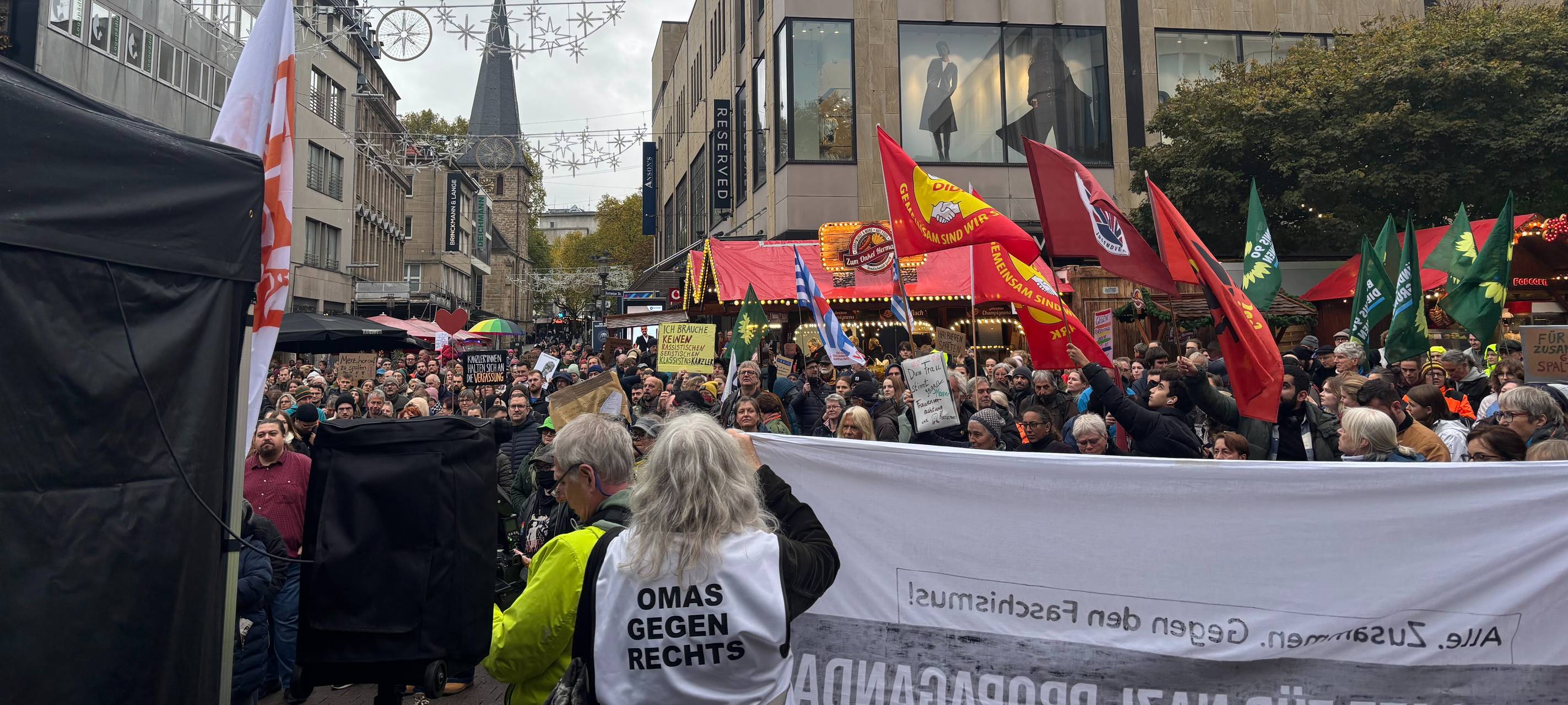 Demo in Essen - Kritik an Aussage zum "Stadtbild"