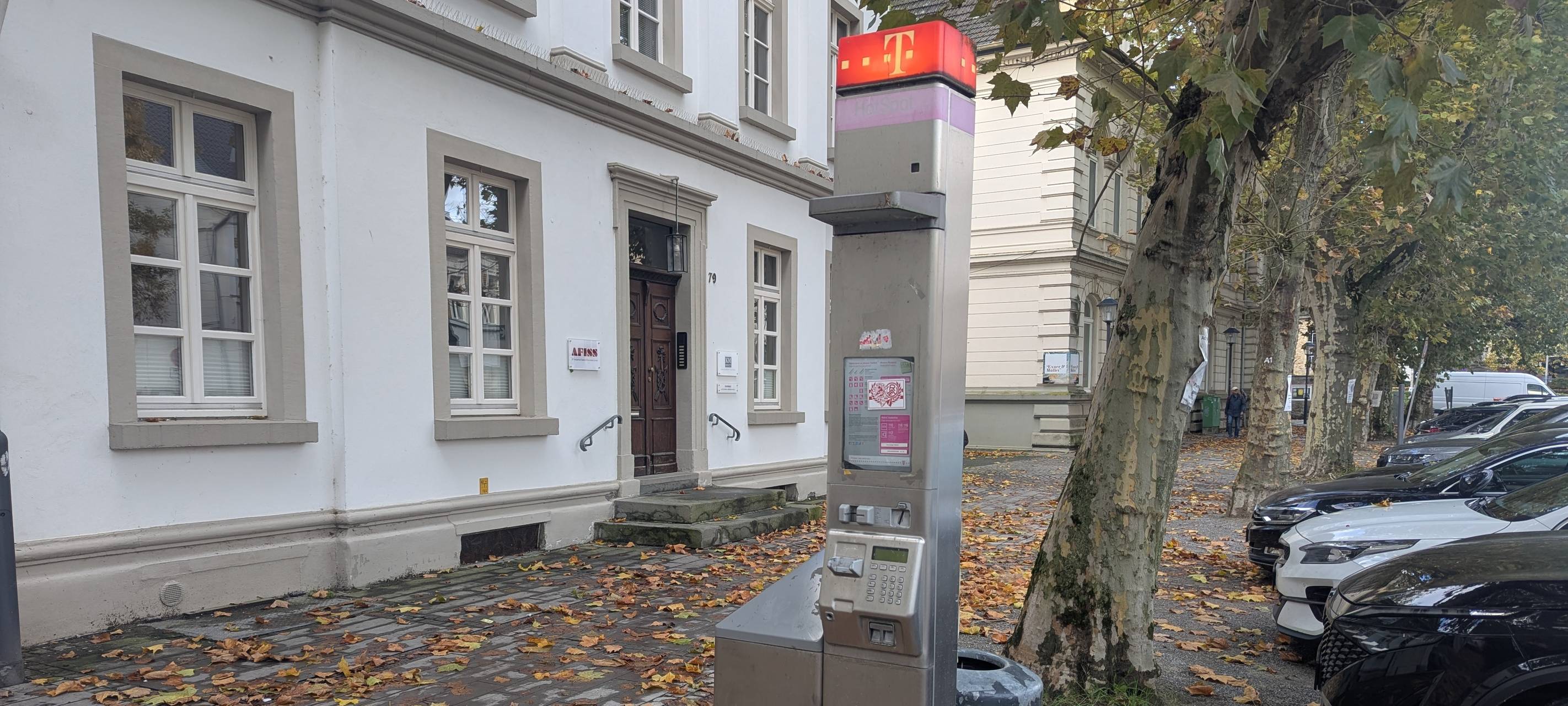 Letzte Telefonzelle in Essen wird abgebaut