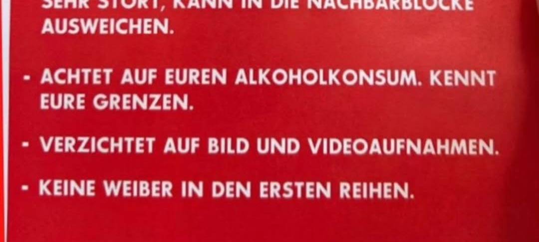 Sexistische Flyer bei Rot-Weiss Essen im Stadion verteilt