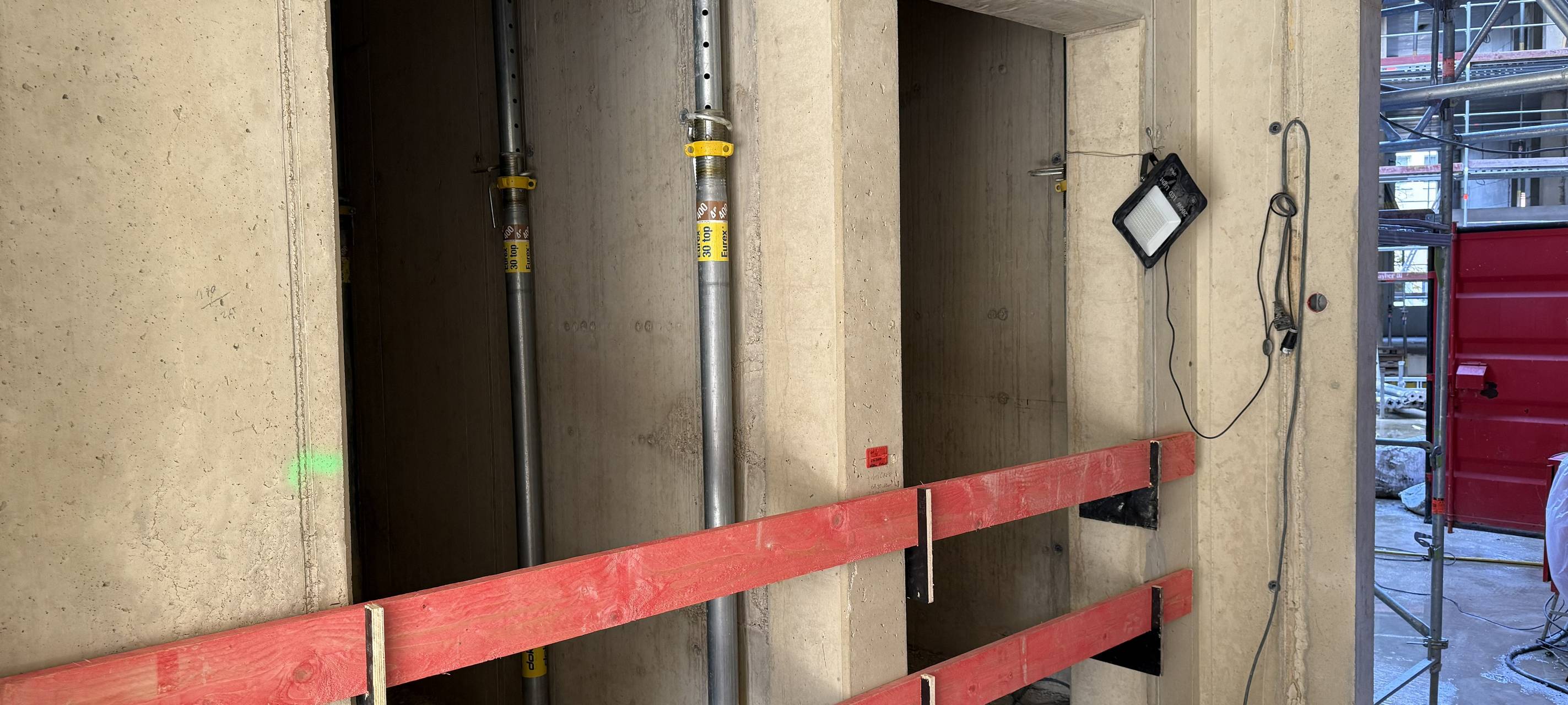 Fortschritte in Essen am Weberplatz - Rohbau steht