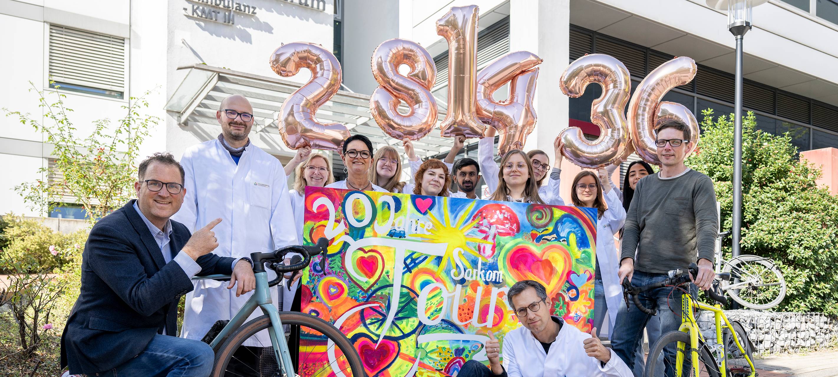Rekord-Spendenaktion in Essen für Tumorforschung