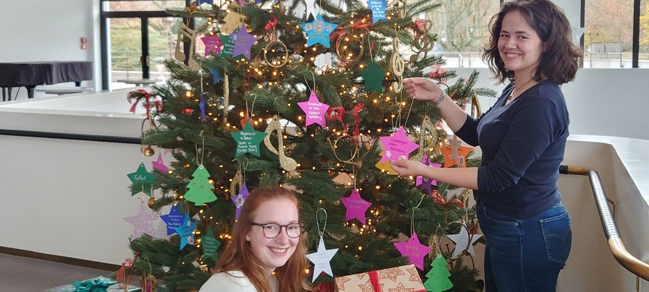 Wunschbaum in Essen erfüllt Kinderwünsche