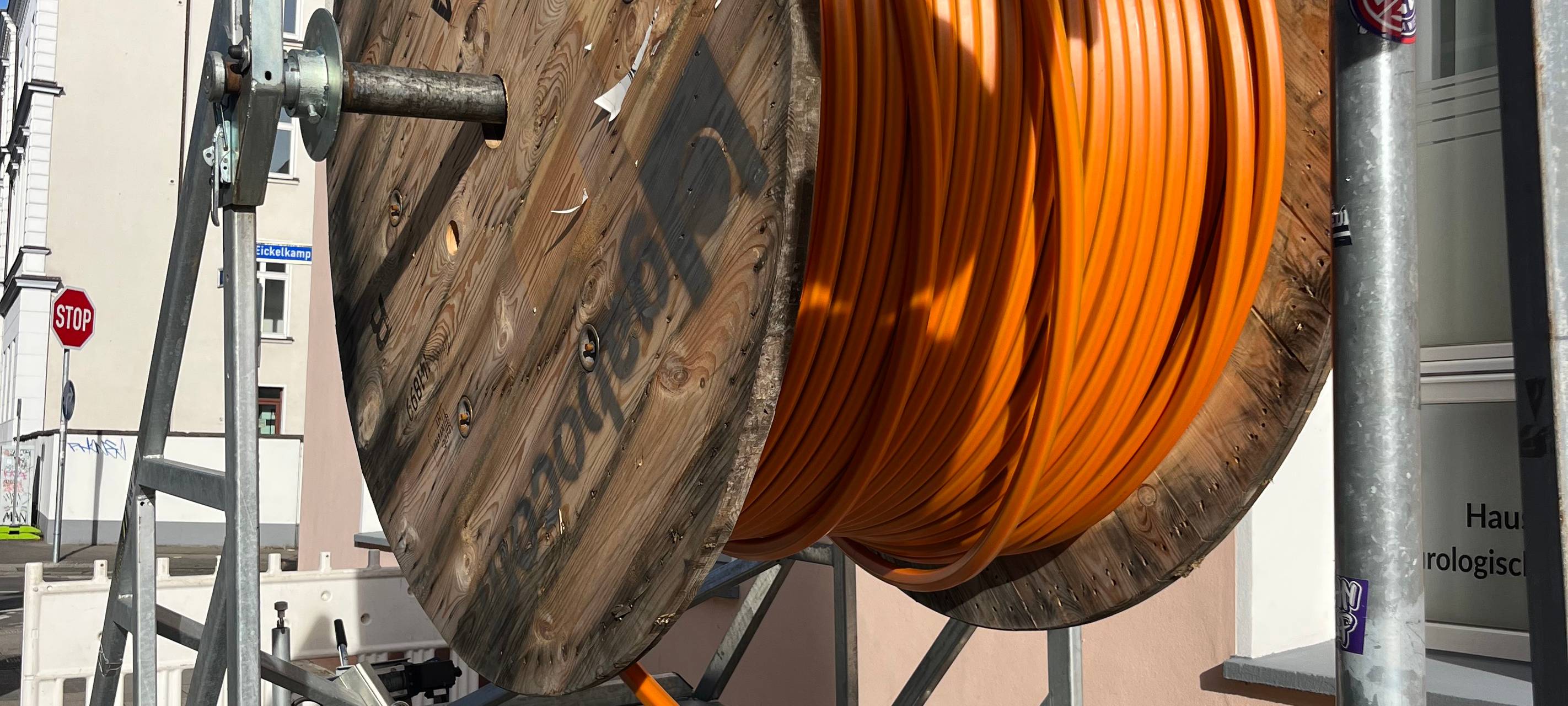 Firma aus Essen testet CO2-reduzierte Baustelle