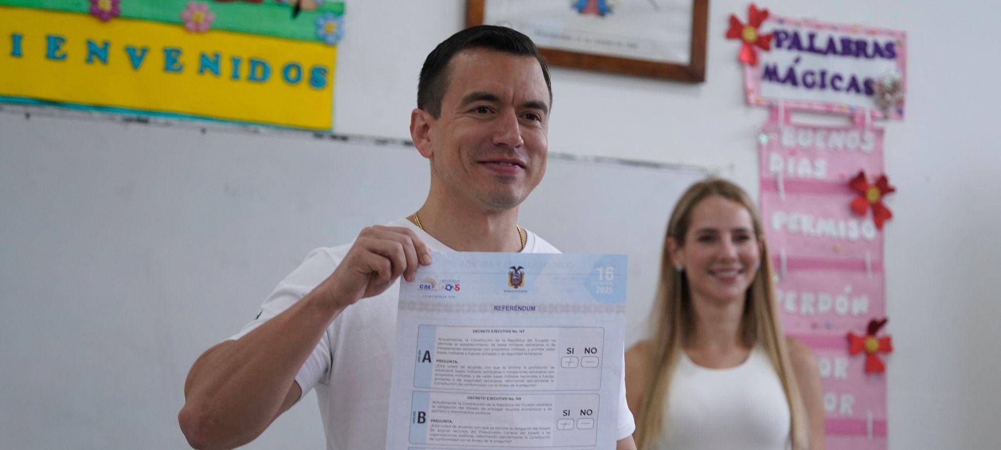 Ecuadors Präsident Noboa